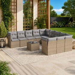 Practical Uses of the 12 Piece Garden Sofa Set Outdoors
