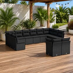 Practical 12 Piece Garden Sofa Set for Your Patio