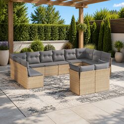 Versatile 12 Piece Outdoor Sofa Set for Your Patio