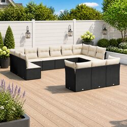 Versatile 13-Piece Modular Garden Sofa Set for Any Outdoor Space