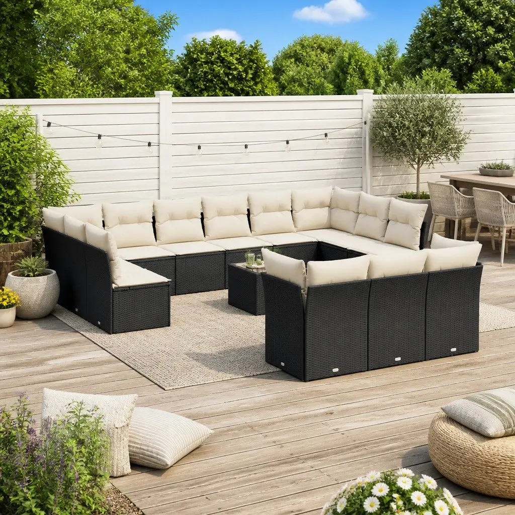14-Piece Garden Sofa Set for Family Gatherings
