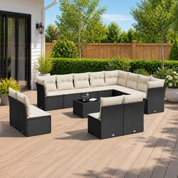 Ideal 13 Piece Modular Sofa Set for Outdoor Gatherings
