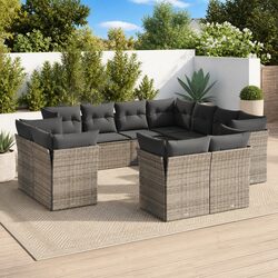 Practical 11 Piece Garden Sofa Set for Any Outdoor Area