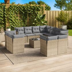 Practical 12-Piece Sofa Set: Perfect for Outdoor Use
