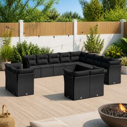 Ideal 13-Piece Sofa Set for Your Outdoor Lifestyle