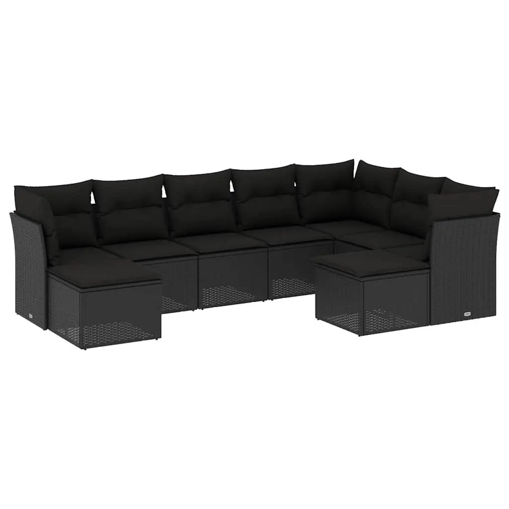 9 Piece Garden Sofa Set for Outdoor Living