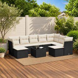 Practical 10 Piece Garden Sofa Set for Your Home
