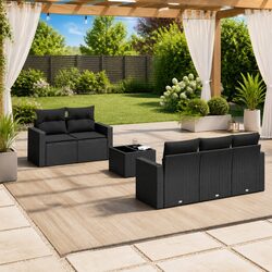 Ideal 6 Piece Garden Sofa Set for Your Patio