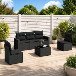 Practical 6-Piece Outdoor Sectional Sofa Set for Your Garden