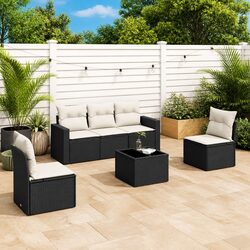 Practical 6 Piece Garden Sofa Set Perfect for Patios