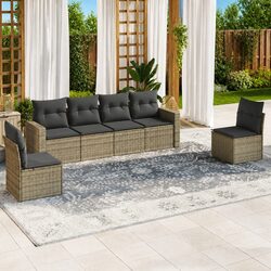 Versatile Grey Outdoor Sectional Sofa for Relaxation