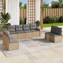 Practical 8-Piece Sofa Set for Your Outdoor Living
