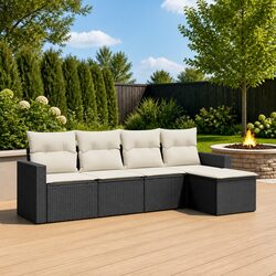 Perfect Addition to Your Backyard: 5 Piece Sofa Set