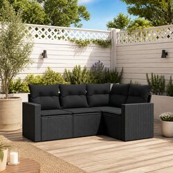 Versatile 4-Piece Outdoor Sectional Sofa Set