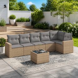 7-Piece Garden Sofa Set for Versatile Outdoor Spaces