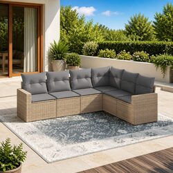 Versatile 6 Piece Garden Sofa Set for Your Outdoor Needs