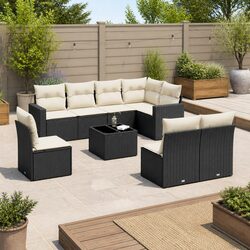 Ideal 9 Piece Outdoor Sectional Sofa Set for Relaxing