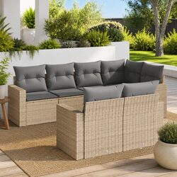 Versatile 7 Piece Garden Sofa Set for Outdoor Spaces
