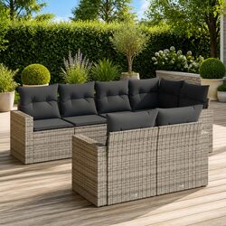 7 Piece Outdoor Sofa Set with Storage