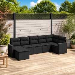 7-Piece Modular Sofa Set for Versatile Outdoor Use