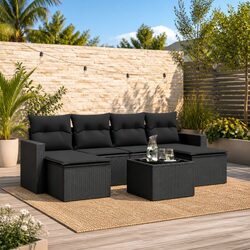 Practical 7 Piece Outdoor Sofa Set for Real Living Spaces