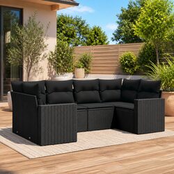 6-Piece Modular Outdoor Sofa Set