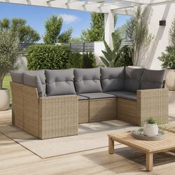 Versatile 6 Piece Outdoor Sofa Set for Any Space