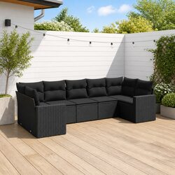 7-Piece Outdoor Sofa Set for Comfort and Style