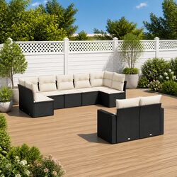 Versatile 9-Piece Sofa Set for Your Outdoor Areas