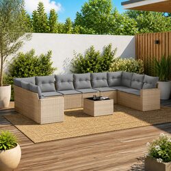 Practical 11-Piece Garden Sofa Set for Every Outdoor Need