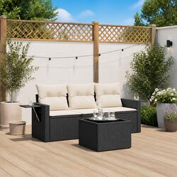 Practical 4-Piece Garden Sofa Set for Any Outdoor Area