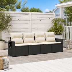 Versatile 4-Piece Garden Sofa Set for Outdoor Gatherings