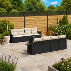 Practical 9-Piece Garden Sofa Set for Outdoor Use