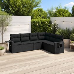 6-Piece Garden Sofa Set: Practical for Every Outdoor Gathering