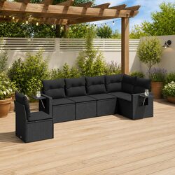 Practical 6-Piece Garden Sofa Set for Every Outdoor Space