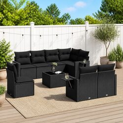 Ideal 9 Piece Garden Sofa Set for Your Outdoor Living