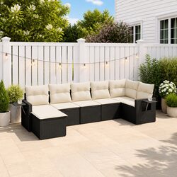 Practical 7 Piece Outdoor Garden Sofa Set for Any Setting