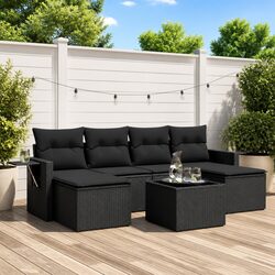 7-Piece Garden Sofa Set for Outdoor Use