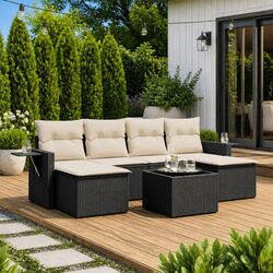 Practical 7 Piece Outdoor Sofa Set for Your Backyard