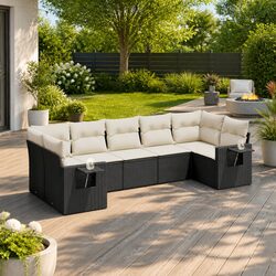Versatile 7 Piece Garden Sofa Set for Outdoor Living