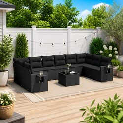 Versatile 11-Piece Garden Sofa Set for Any Outdoor Space