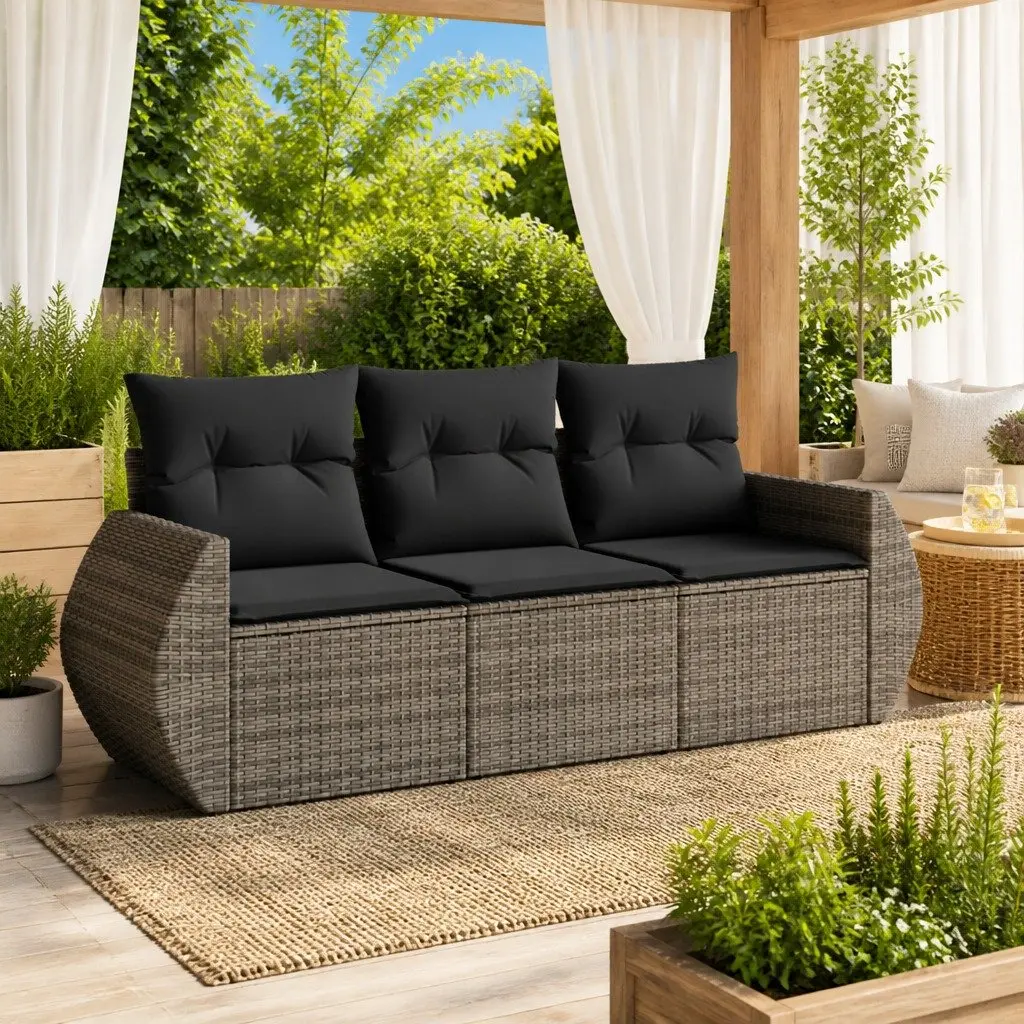 Outdoor Garden Sofa Set with Storage Space