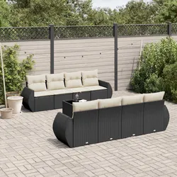 Versatile 9 Piece Garden Sofa Set for Outdoor Use