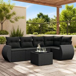 Versatile 6-Piece Garden Lounge Set for Outdoor Relaxation