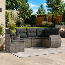 Versatile 5-Piece Garden Sofa for Every Outdoor Setting