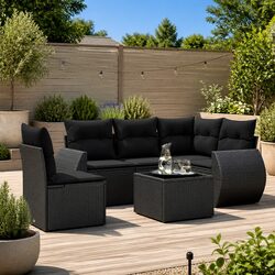 Practical Use of the 6 Piece Outdoor Garden Sofa Set