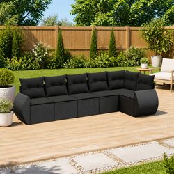 Practical 6-Piece Sofa Set for Outdoor Living