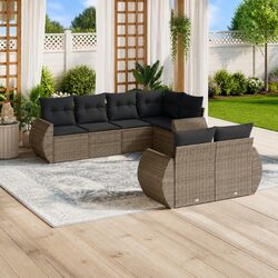 Practical 7-Piece Garden Sofa Set for Your Outdoor Needs