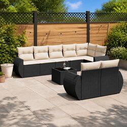 Versatile 9-Piece Garden Sofa Set for Any Outdoor Space