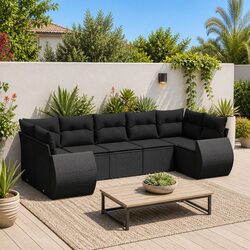 Practical 7 Piece Sofa Set for Your Outdoor Needs